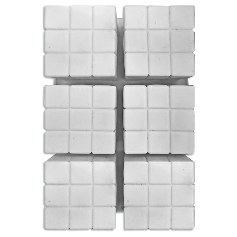Molde silicona para velas cubo
