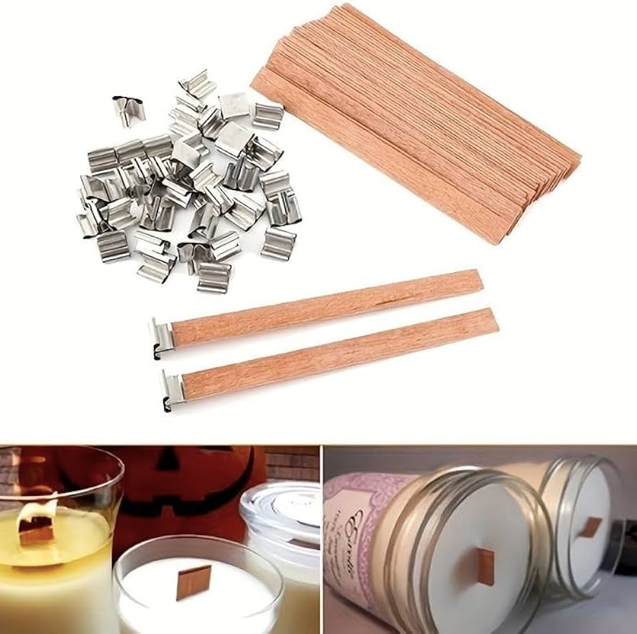 Pabilo de madera, 13cm (pack x5)