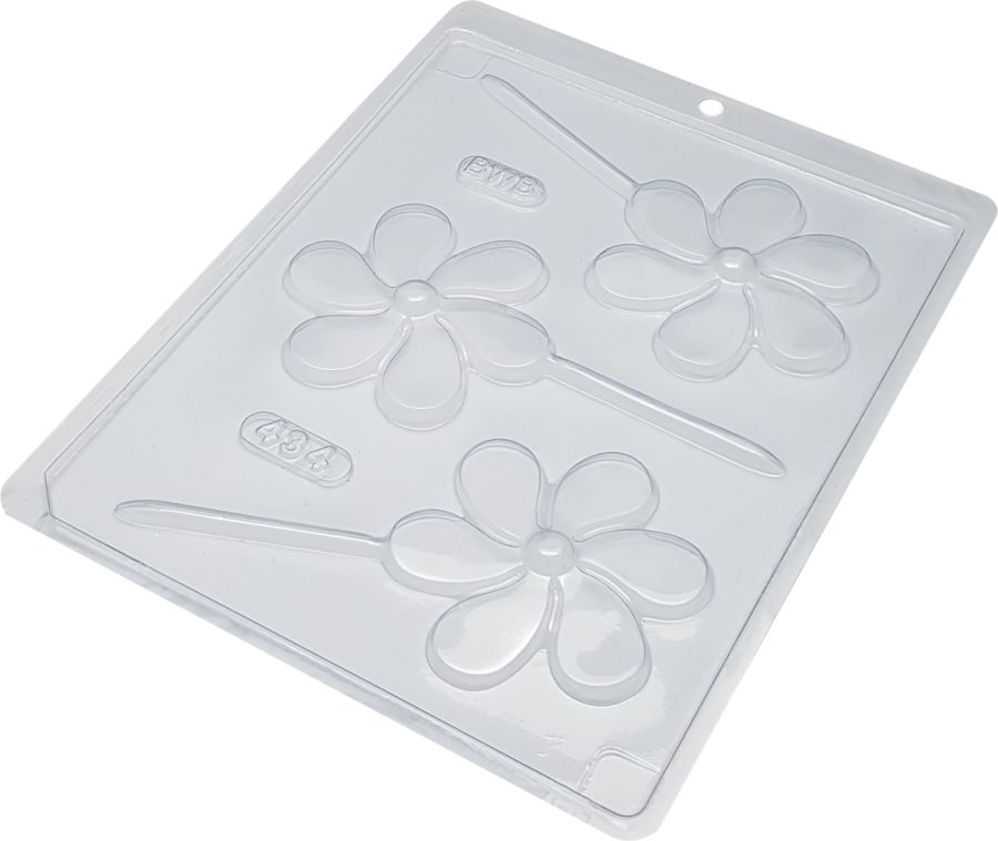 Molde de acetato paleta flor