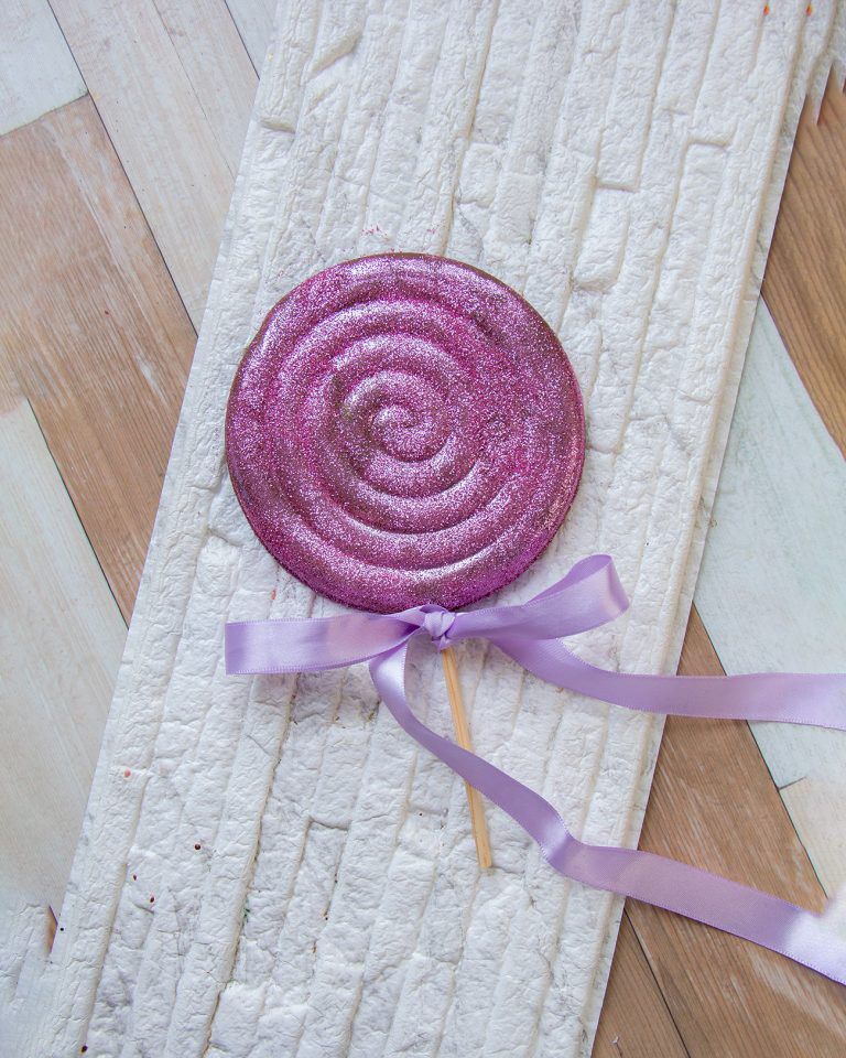 Molde de acetato paleta espiral