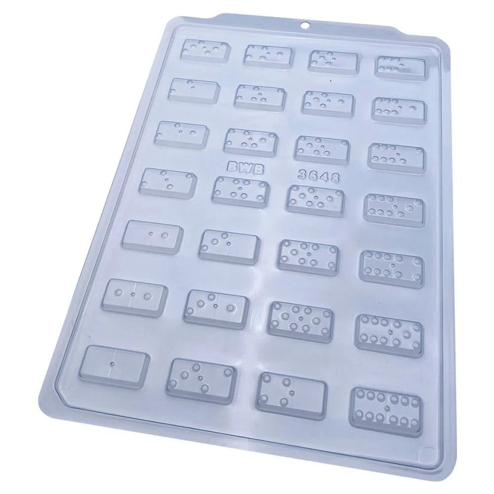 Molde de acetato domino