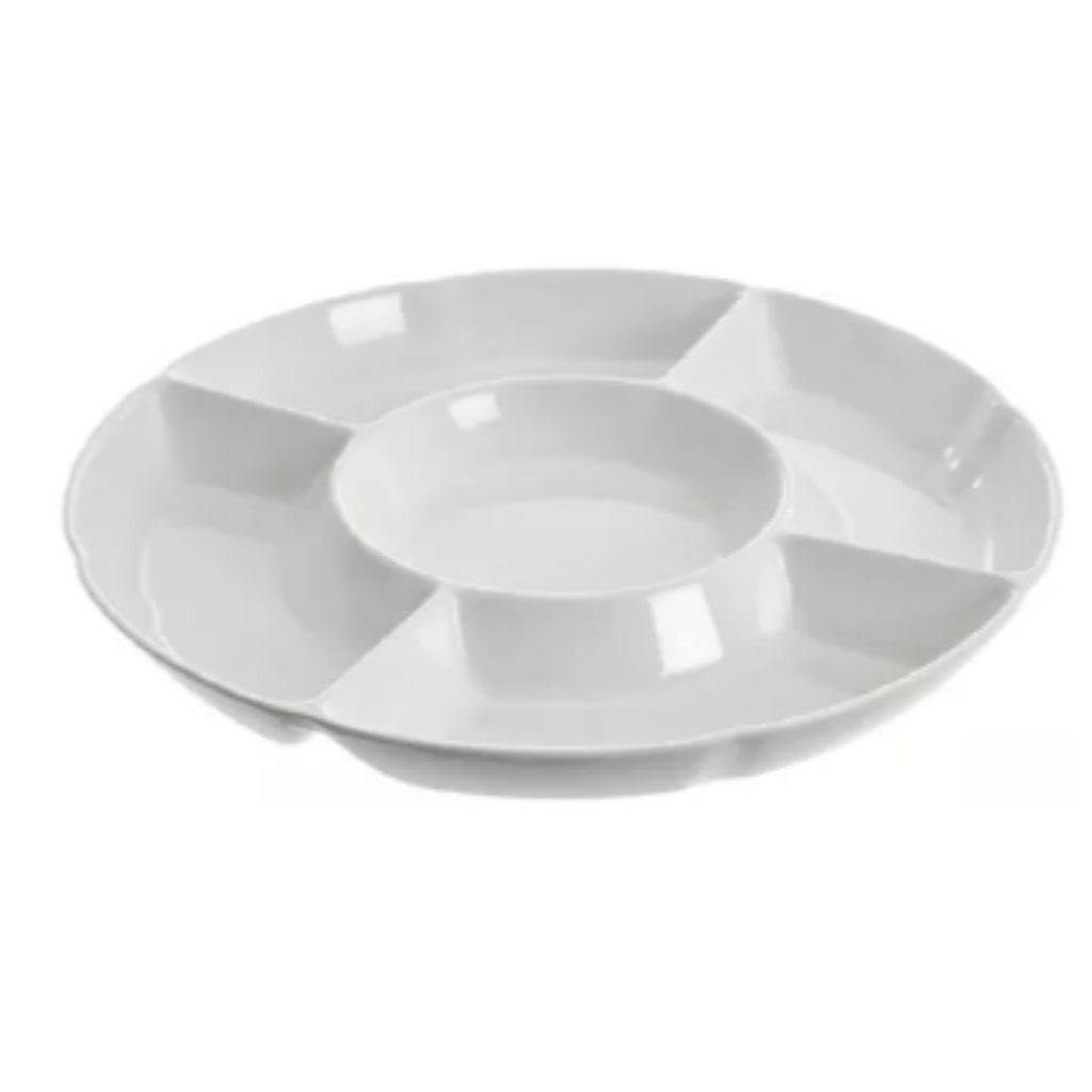 Copetinero de ceramica 5 divisiones 20cm