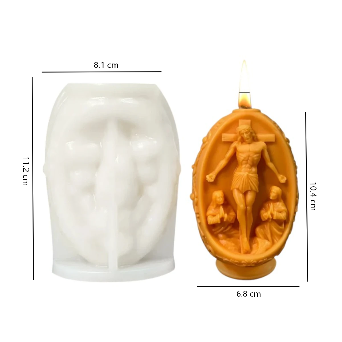 Molde de silicona Jesús