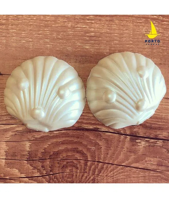Molde de acetato almeja/concha shell