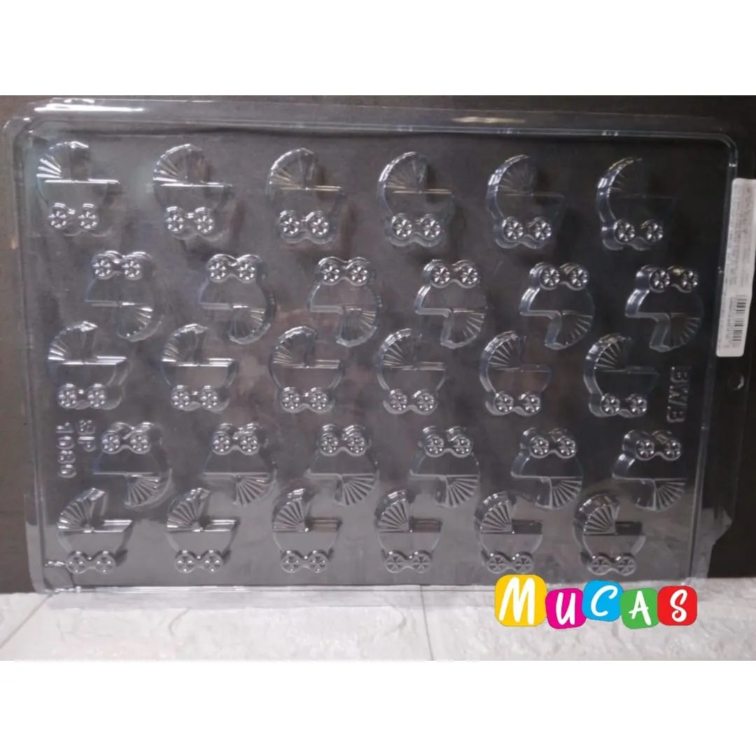 Molde acetato cochecito