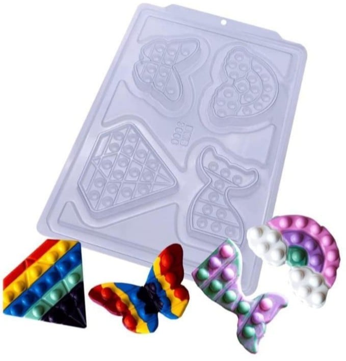 Molde de acetato pop it