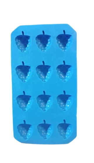 Molde silicona uvas