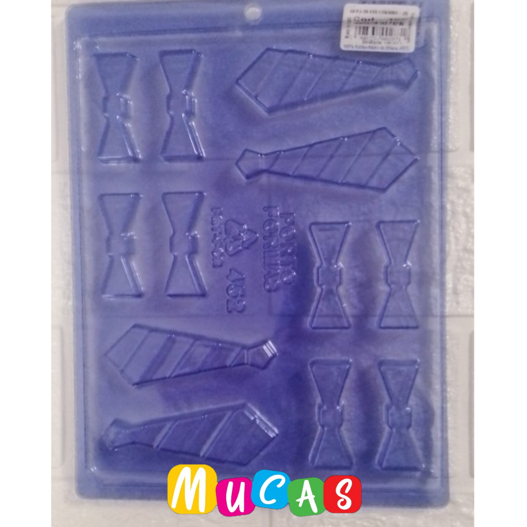 Molde acetato corbatas y moños