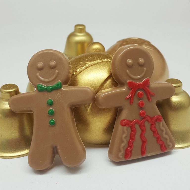 Molde de acetato galletas muñeco jengibre/navidad