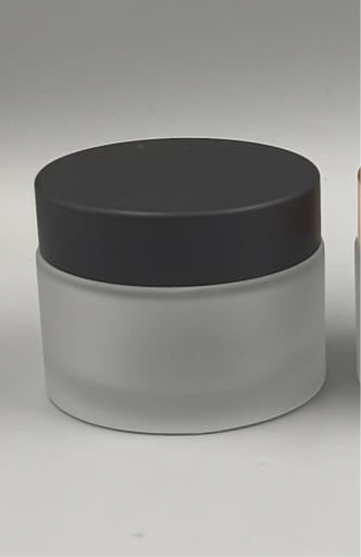 Pote de vidrio esmerilado 30ml