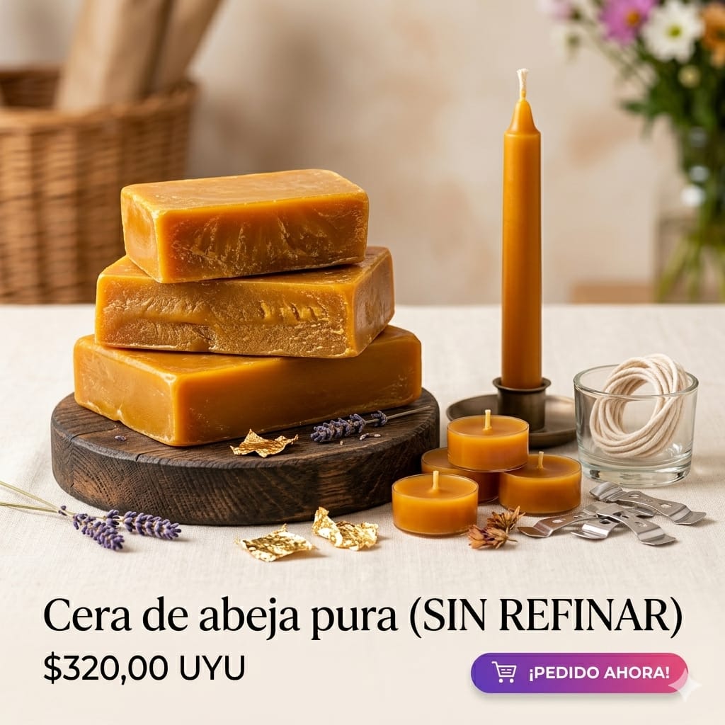Cera de abeja pura