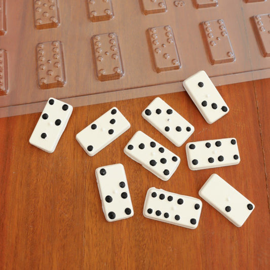 Molde de acetato domino