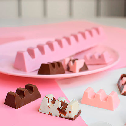 Molde de acetato tableta toblerone