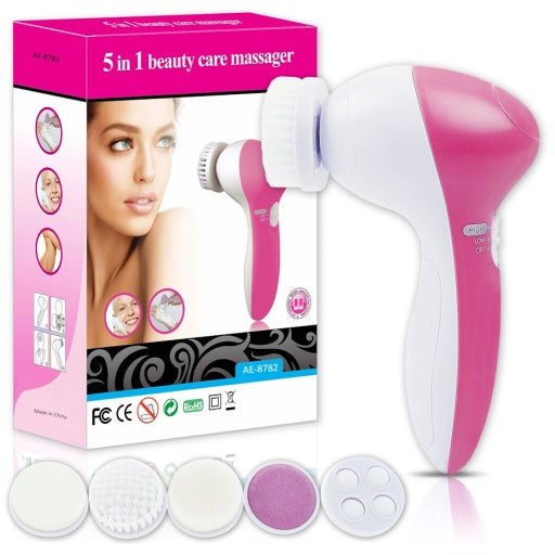 Limpiador/exfoliador facial 5 en 1