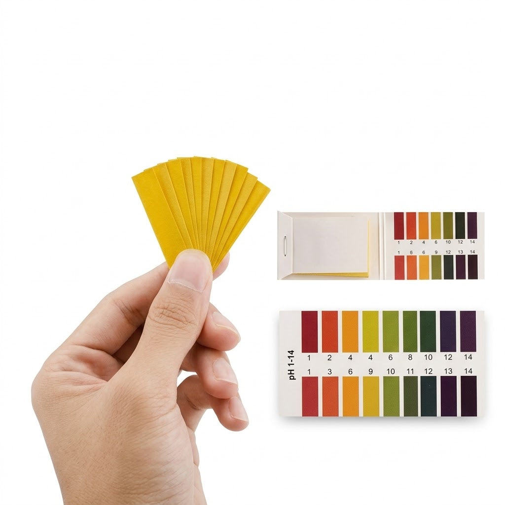 Tiras Reactivas de pH 1 al 14 Universal (80 Unidades) – Papel Medidor