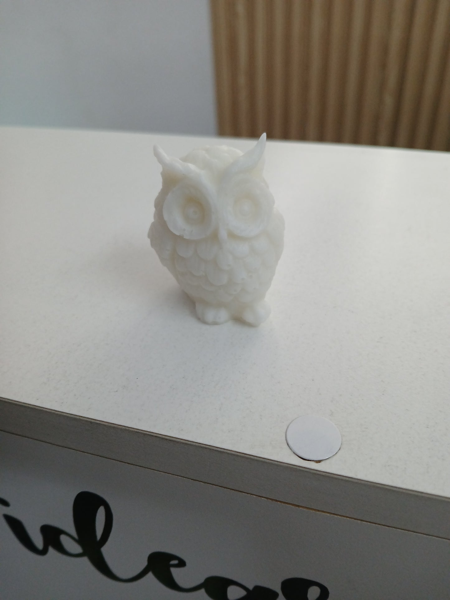 Molde de silicona búho