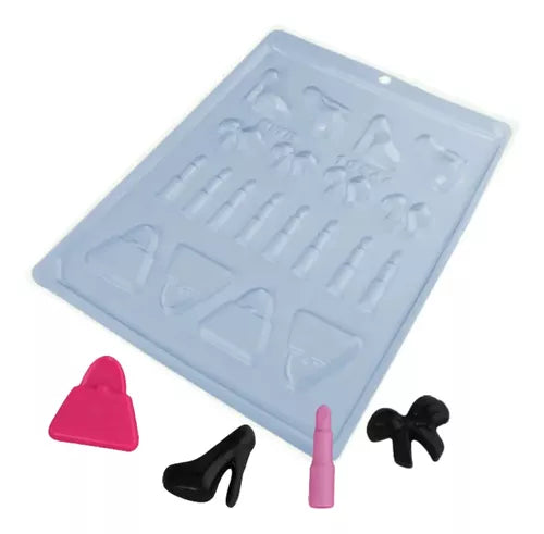 Molde acetato accesorios muñeca barbie