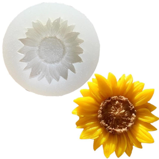 Molde de silicona girasol