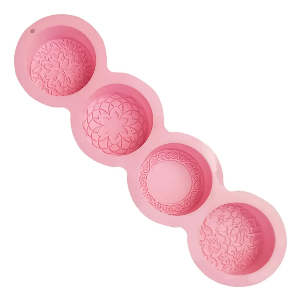 Molde de silicona redondo