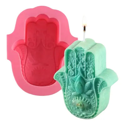 Molde silicona mano fatima