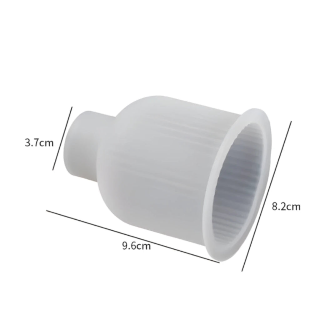 Molde de silicona florero