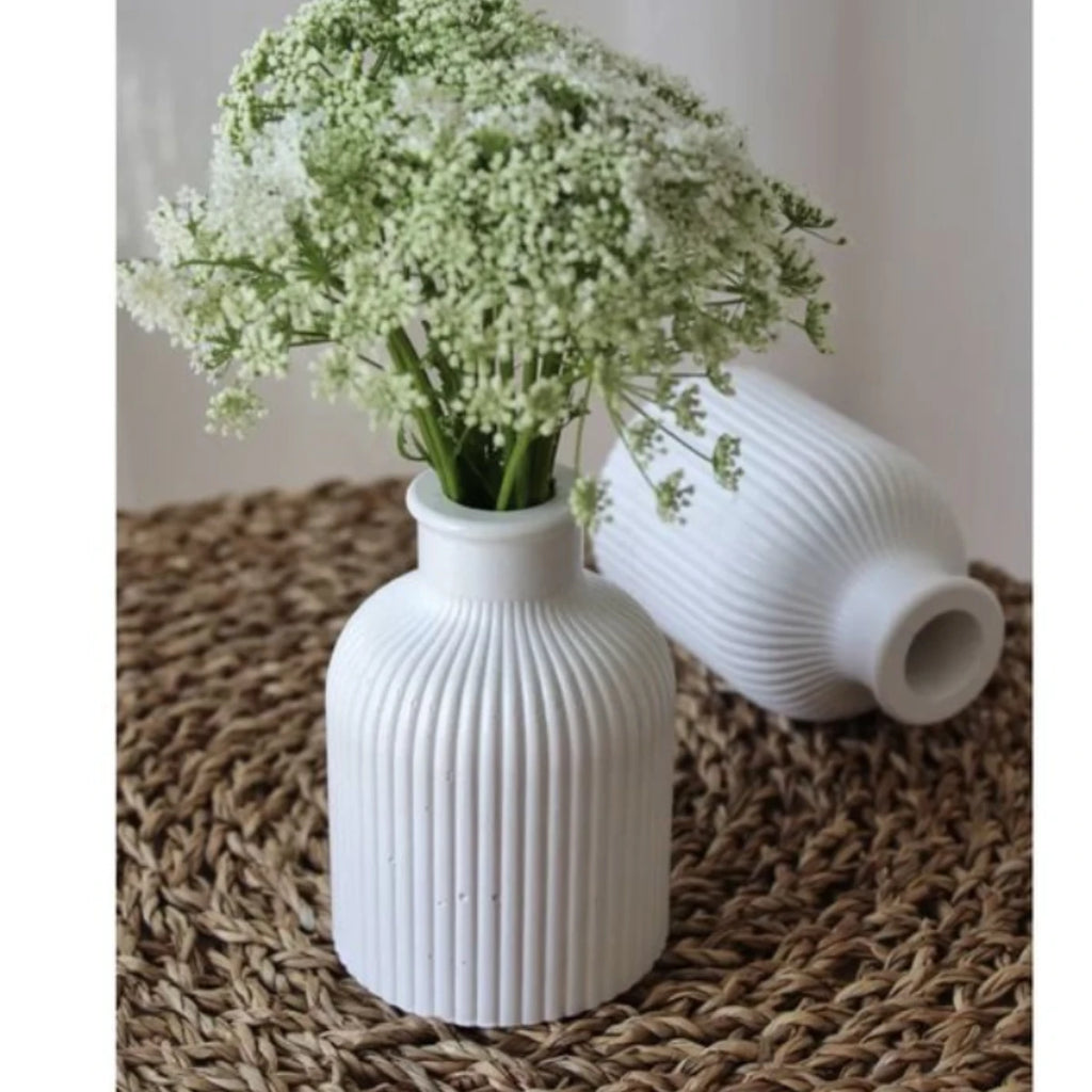 Molde de silicona florero