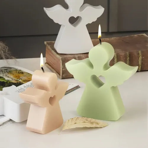 Molde de silicona Ángel con corazón