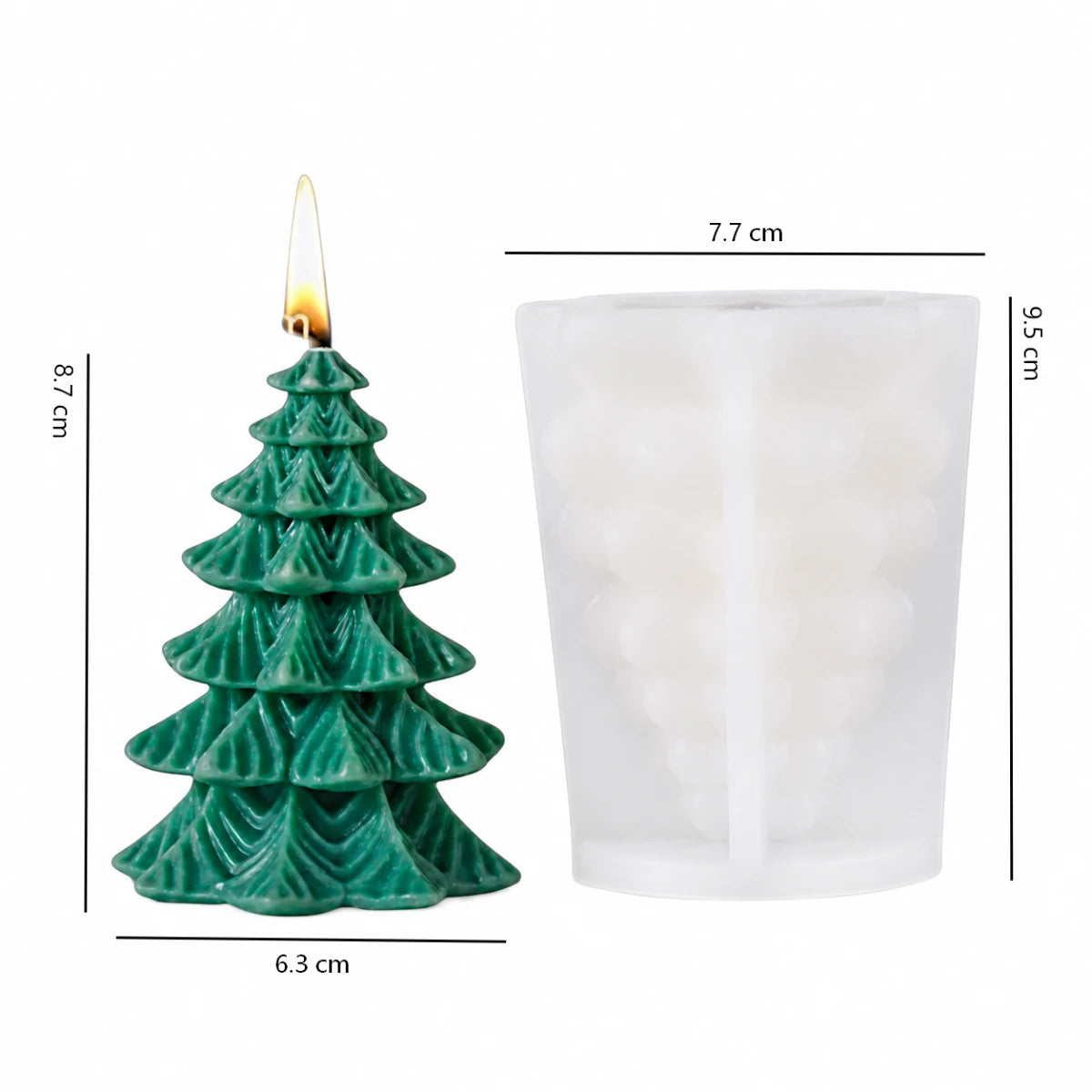 Molde silicona Árbol de Navidad