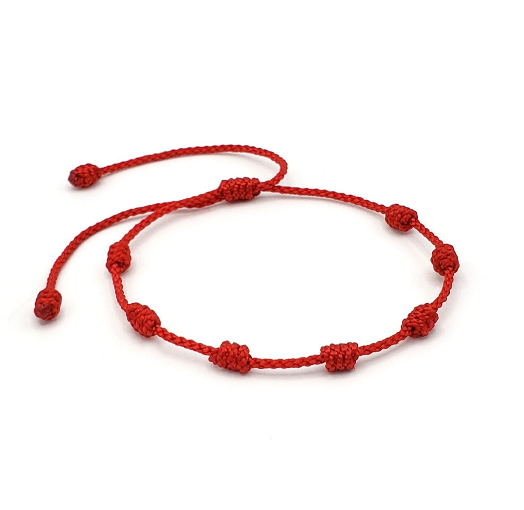 Pulsera de protección 7 nudos