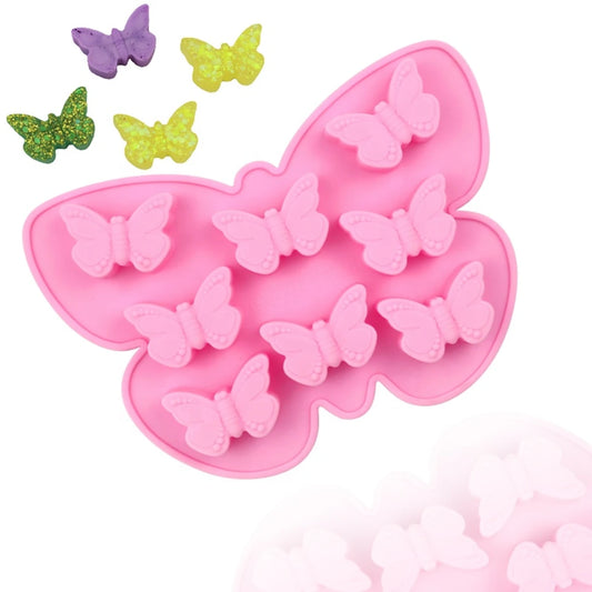 Molde silicona mariposas