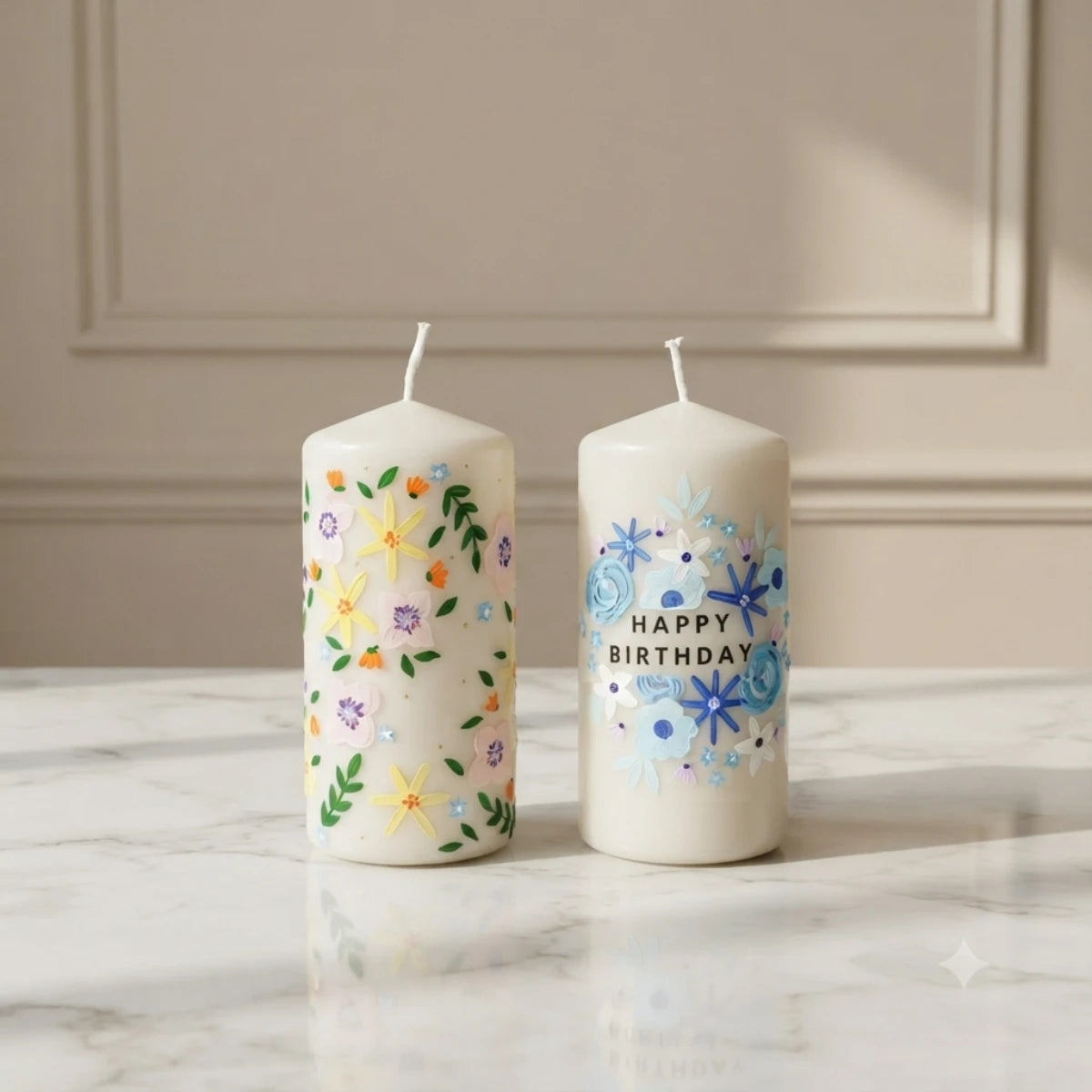 Marcador para velas