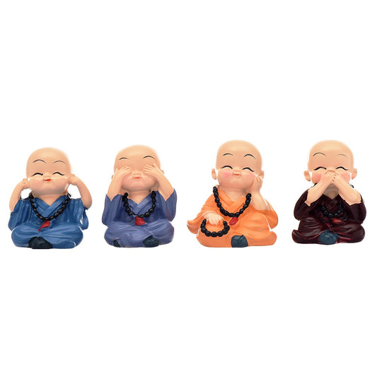 Set 4 buditas de ceramica