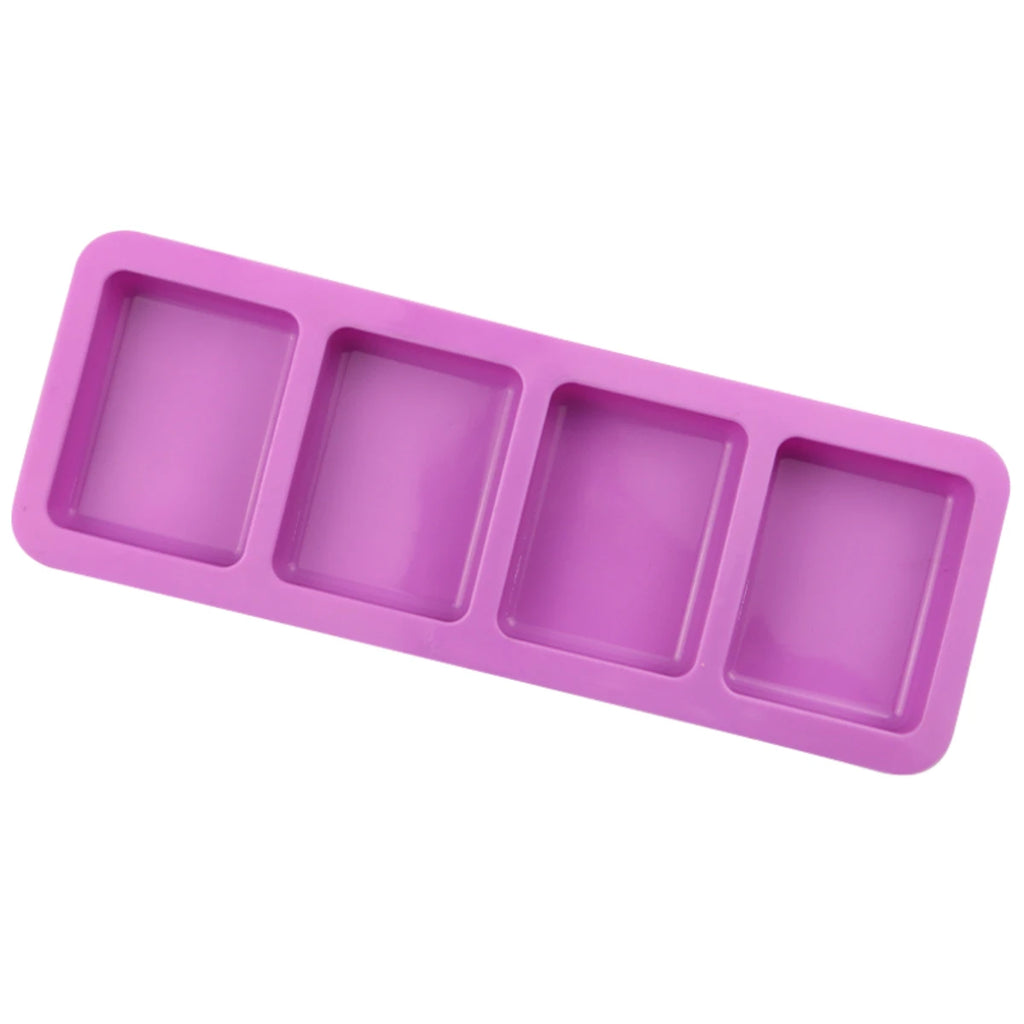 Molde de silicona rectangular