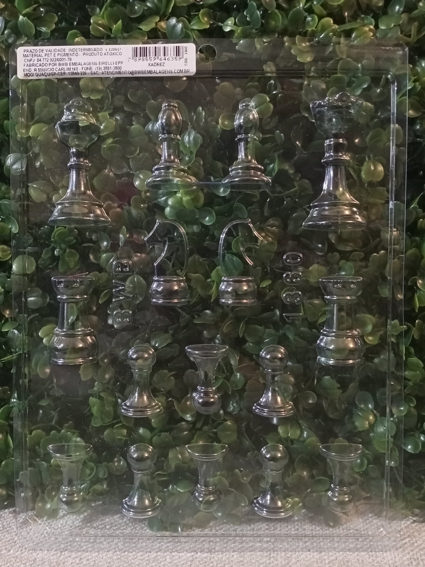 Molde acetato ajedrez