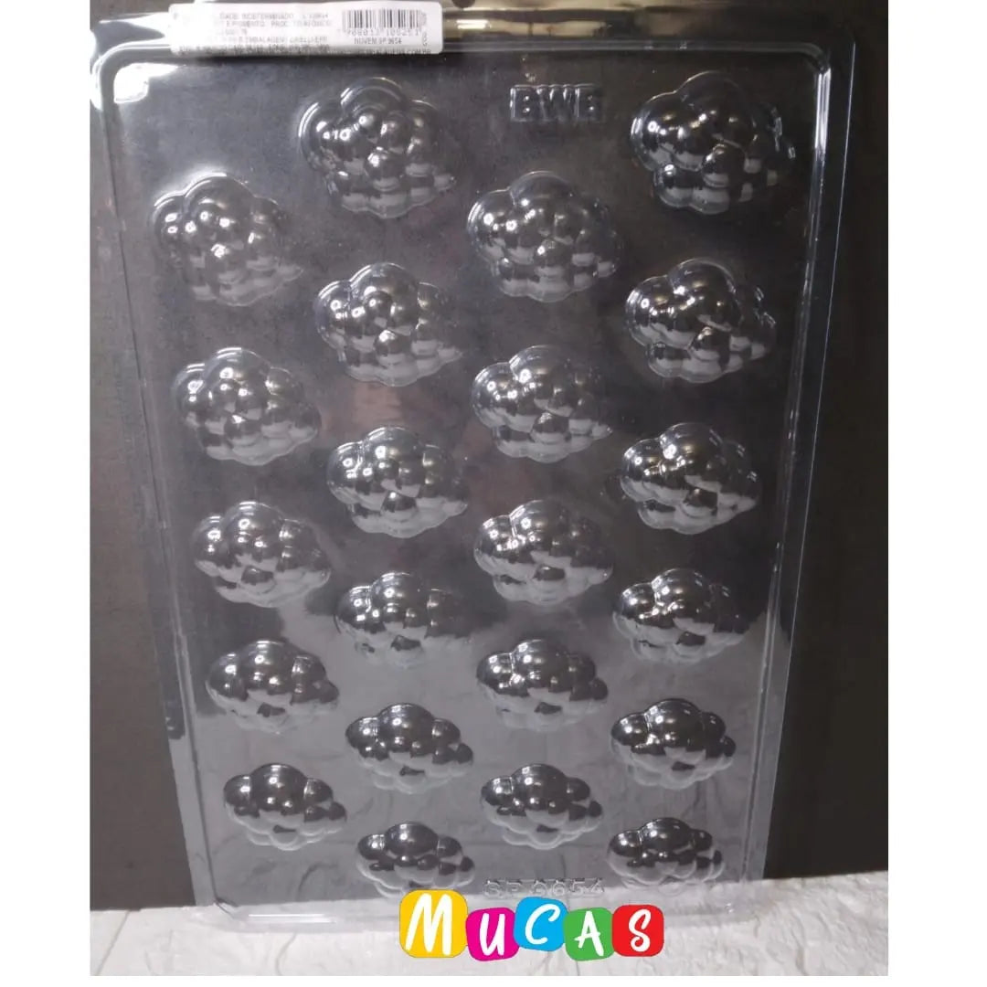 Molde acetato nubes
