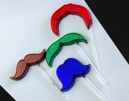 Molde de acetato paleta bigote