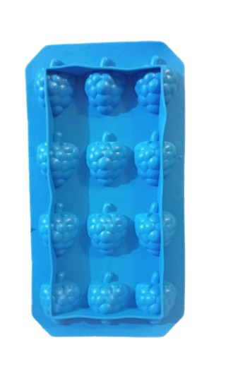 Molde silicona uvas