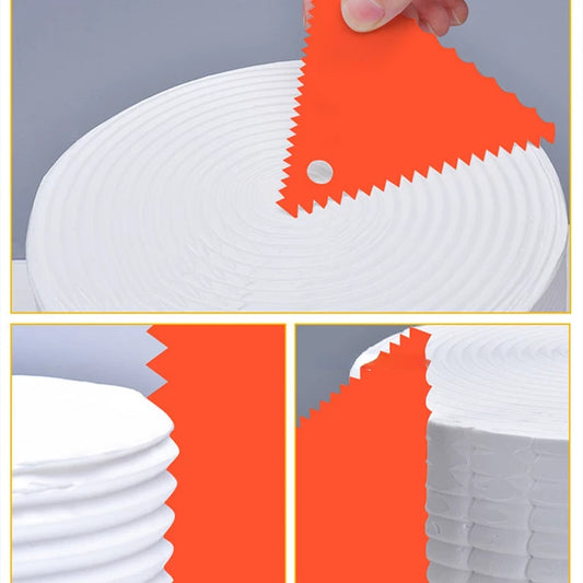 Set de 3 cornet/Scraper para decorar